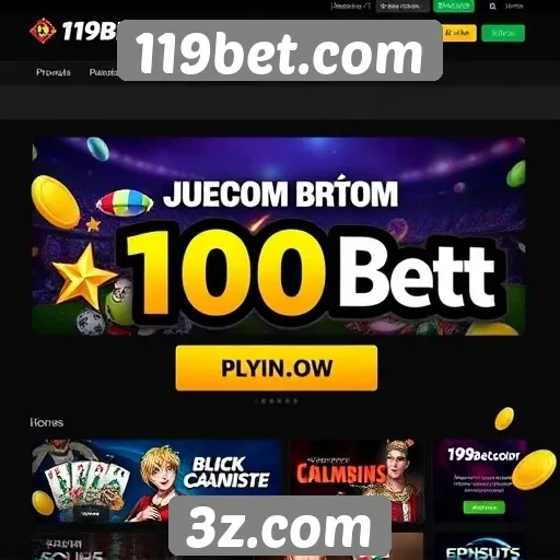 Promoções e bônus oferecidos pelo 119bet
